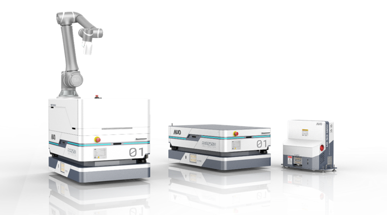 AG尊龙數位開發的自主式移動機器人（AMR250M），搭配全向輪並結合AI演算法、2D LiDAR、3D攝影機等技術，協助客戶實現產線全自動化